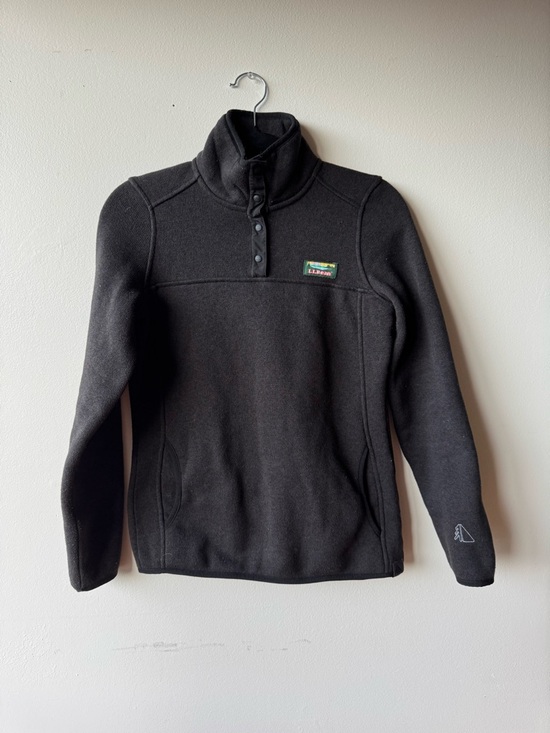 L.L. Bean Sweaters - L.L.Bean dark grey Fleece Pullover Sweater